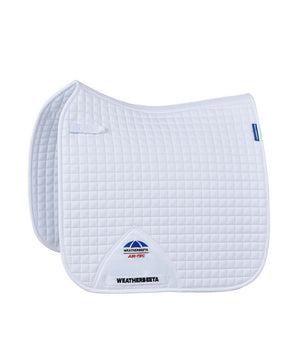 Weatherbeeta Prime Air Tec Dressage Saddle Pad, White.