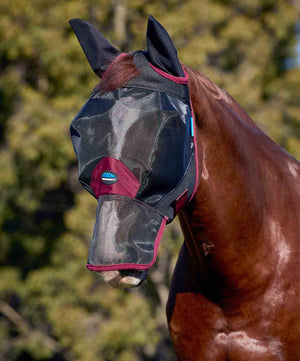 Weatherbeeta Comfitec Fine Mesh Fly Mask with Ears & Nose.