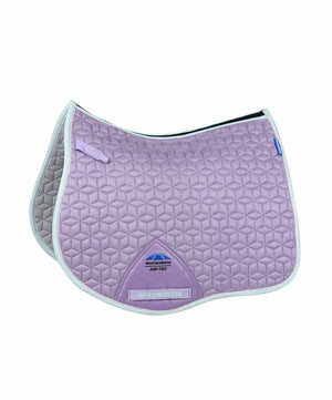Weatherbeeta Suede Elite Air-Tec Jump All Purpose Saddle Pad, Soft Lilac.