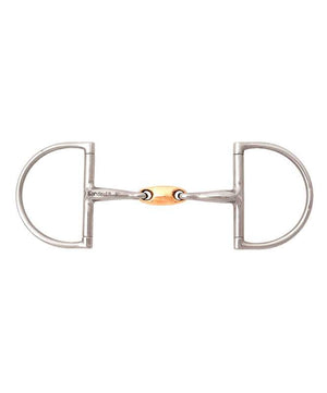 J.P. Hunter Dee Copper Oval Mouth Bit.