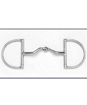 J.P. Hunter Dee Jointed Port Bit| Dee Ring Snaffle Bits|Brand: J.P. Bits
