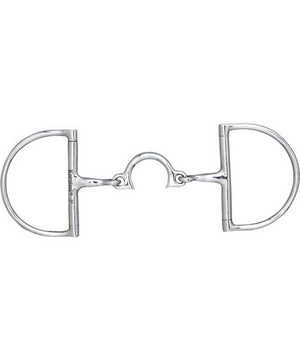 Broken Segunda Dee Bit| Dee Ring Snaffle Bits|Brand: