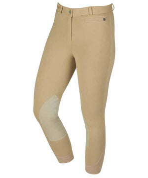 CLEAROUT-Dublin Supa-Fit Zip Up Suede Knee Patch Breech| Women's Knee Patch Breech|Brand: Dublin