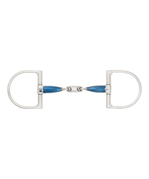 Waldhausen Sweet Iron Double Jointed Dee Snaffle 16mm.