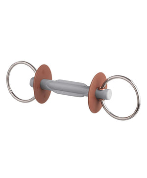 Beris Soft Butterfly Bar Loose Ring Snaffle.