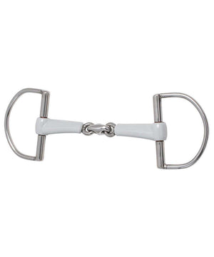 Beris Double Jointed Dee Ring Snaffle.