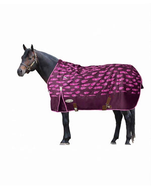 Country Legend 1200D 300G Winter Turnout Blanket, Purple Feather