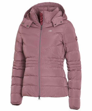 Schockemohle Sports Frances Ladies Quilted Jacket in Rose Taupe.