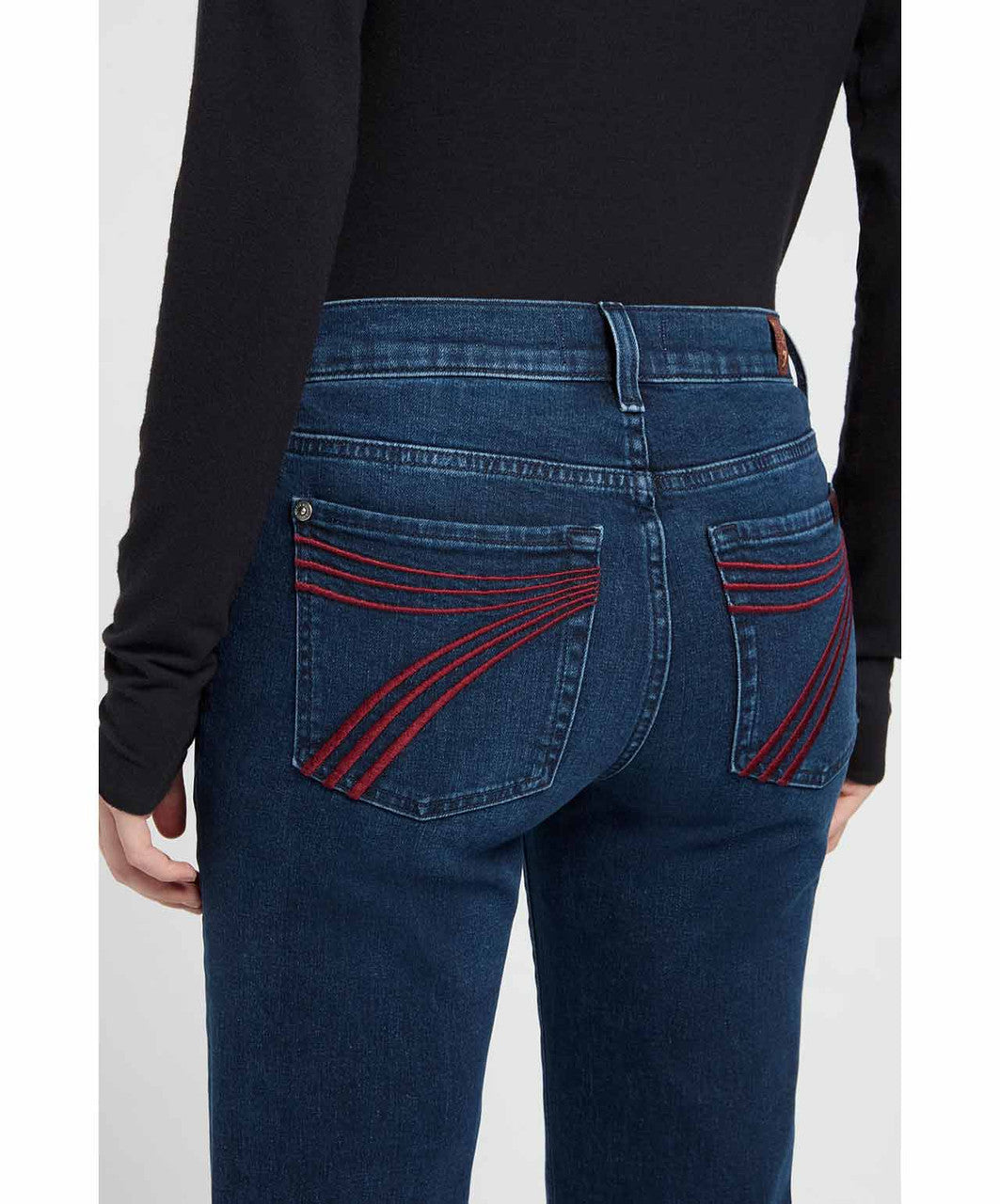 7 For All Mankind Womens Shadowleaf Dojo Tailorless Jeans.