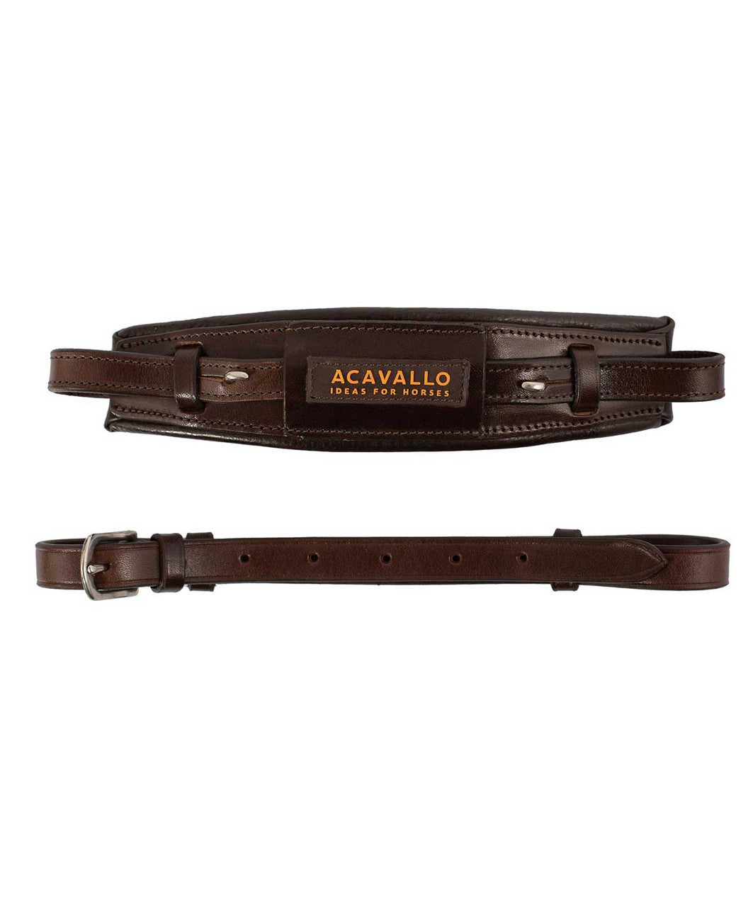 Acavallo Leather Hackamore Noseband.