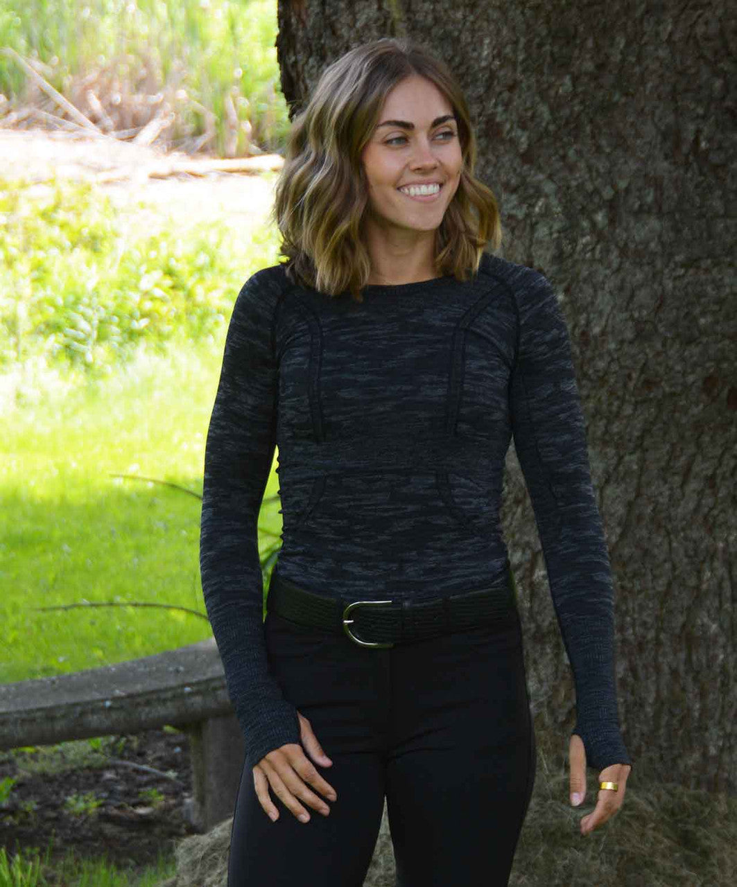 Abete Seamless Long Sleeve Schooling Top
