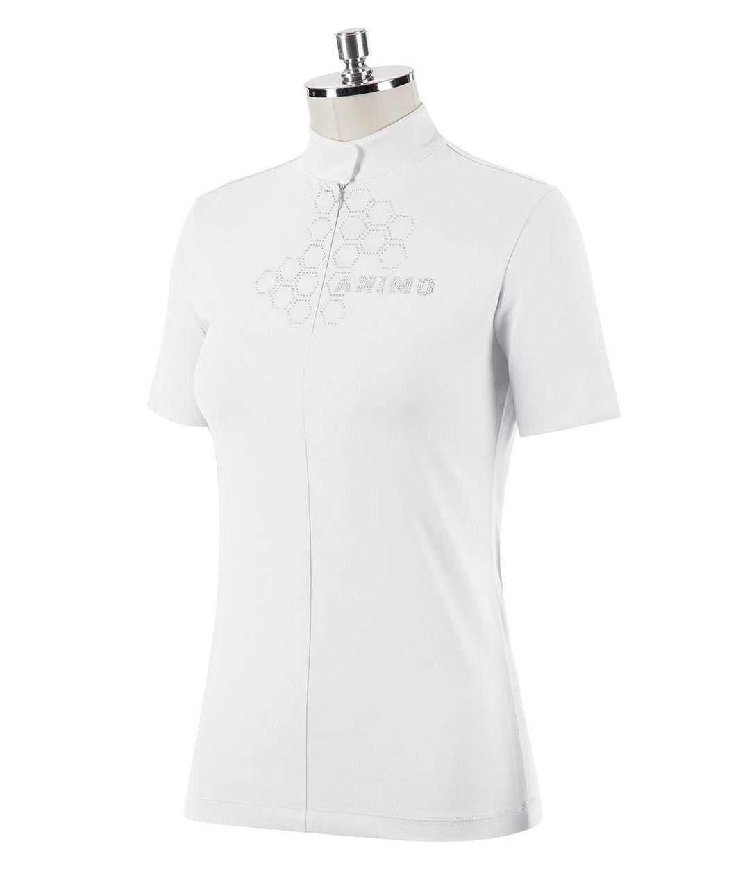 Animo Blanco Ladies Short Sleeve Competition Shirt.