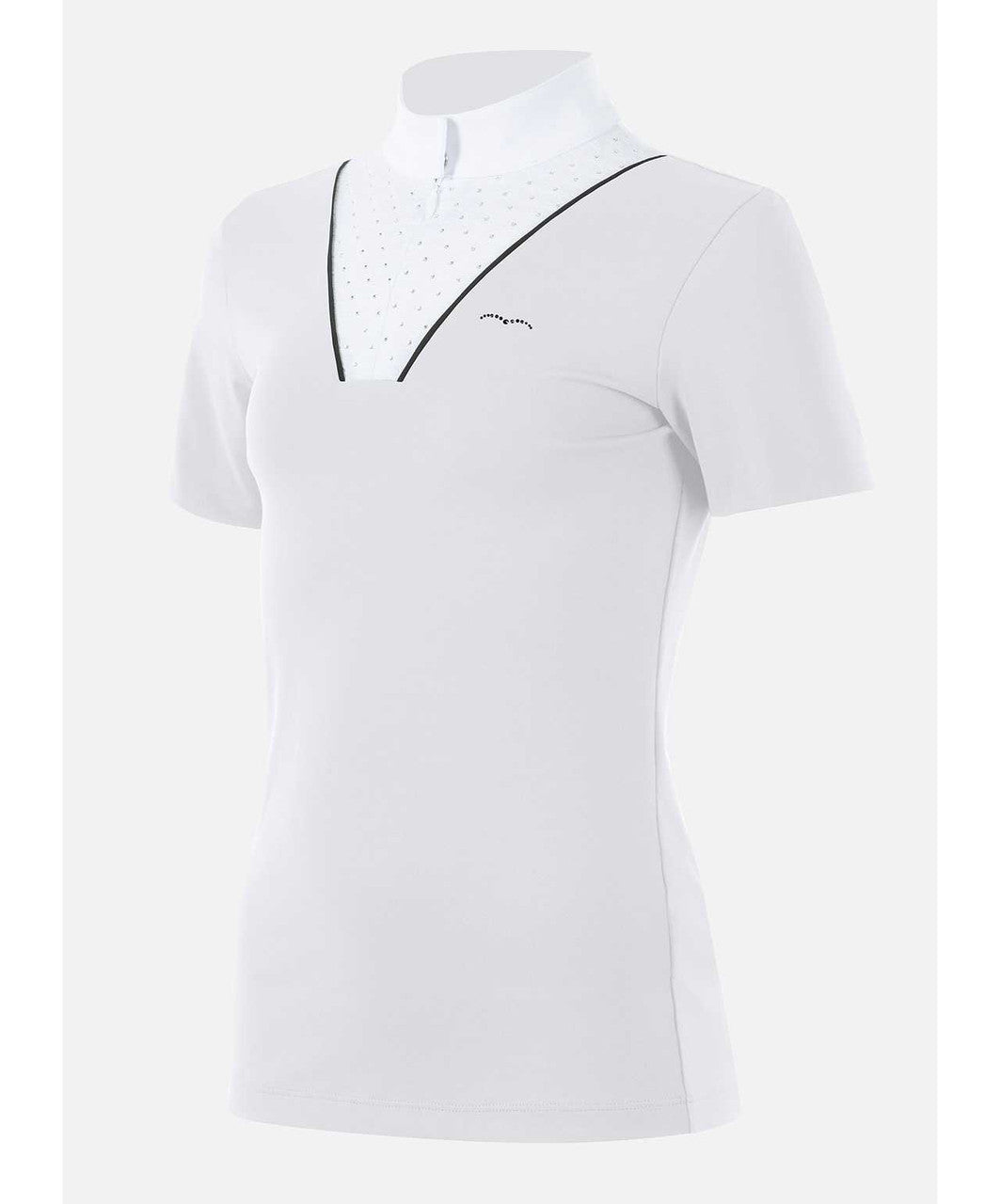 Animo Brema Girls SS Show Shirt, White.