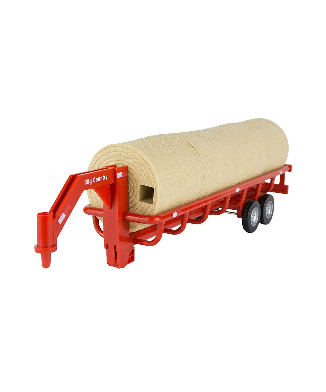 Big Country Hay Bale Trailer with bales.