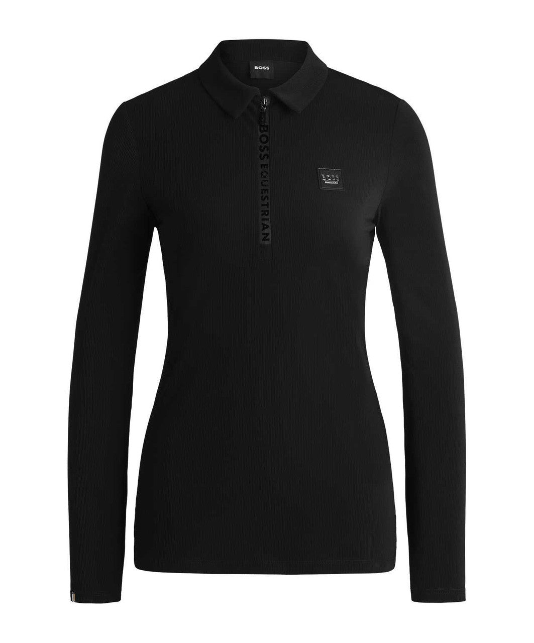 Boss Equestrian Chess Training Shirt, Black.