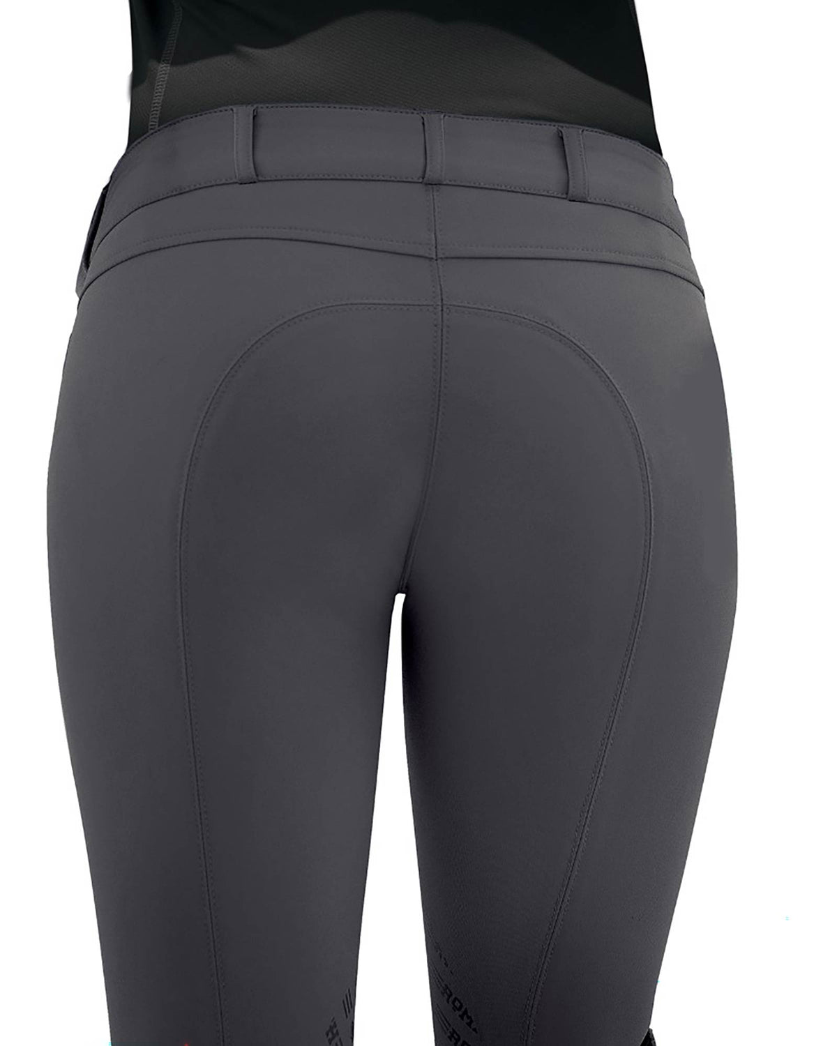 Romfh Gabriella Euro Seat Breech - Pewter. 