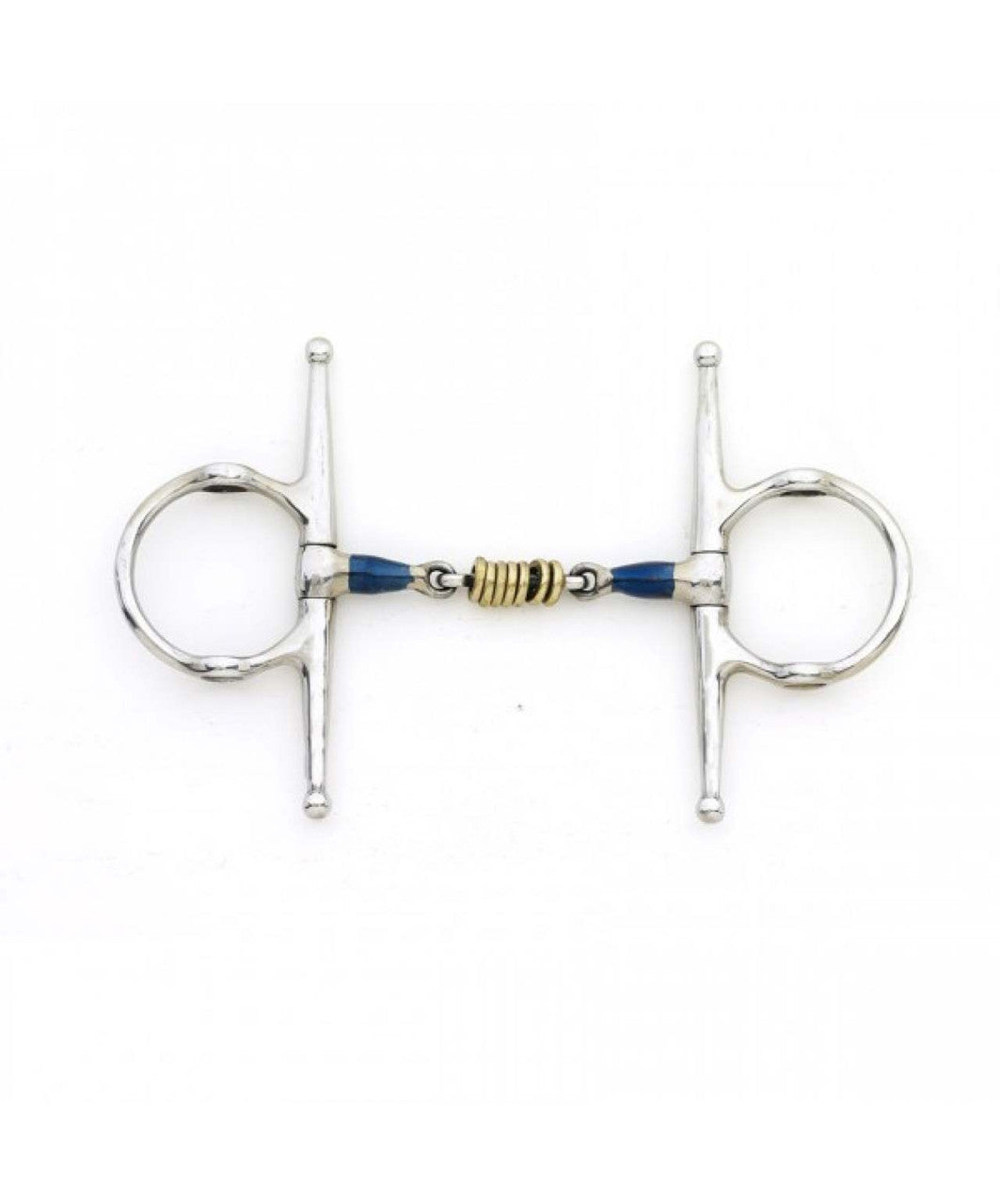 Full Cheek Gag  with Brass Roller Disks.