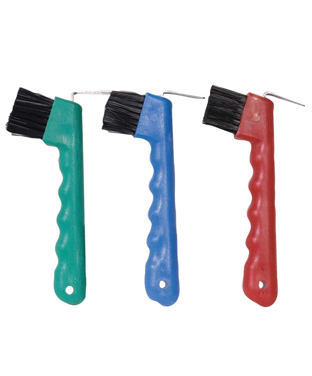 Hoof Pick with Brush. Assorted colours.
