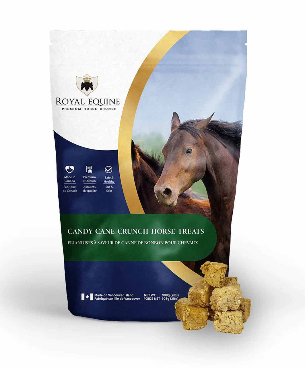 Royal Equine Horse Treats, Candy Cane Crunch.