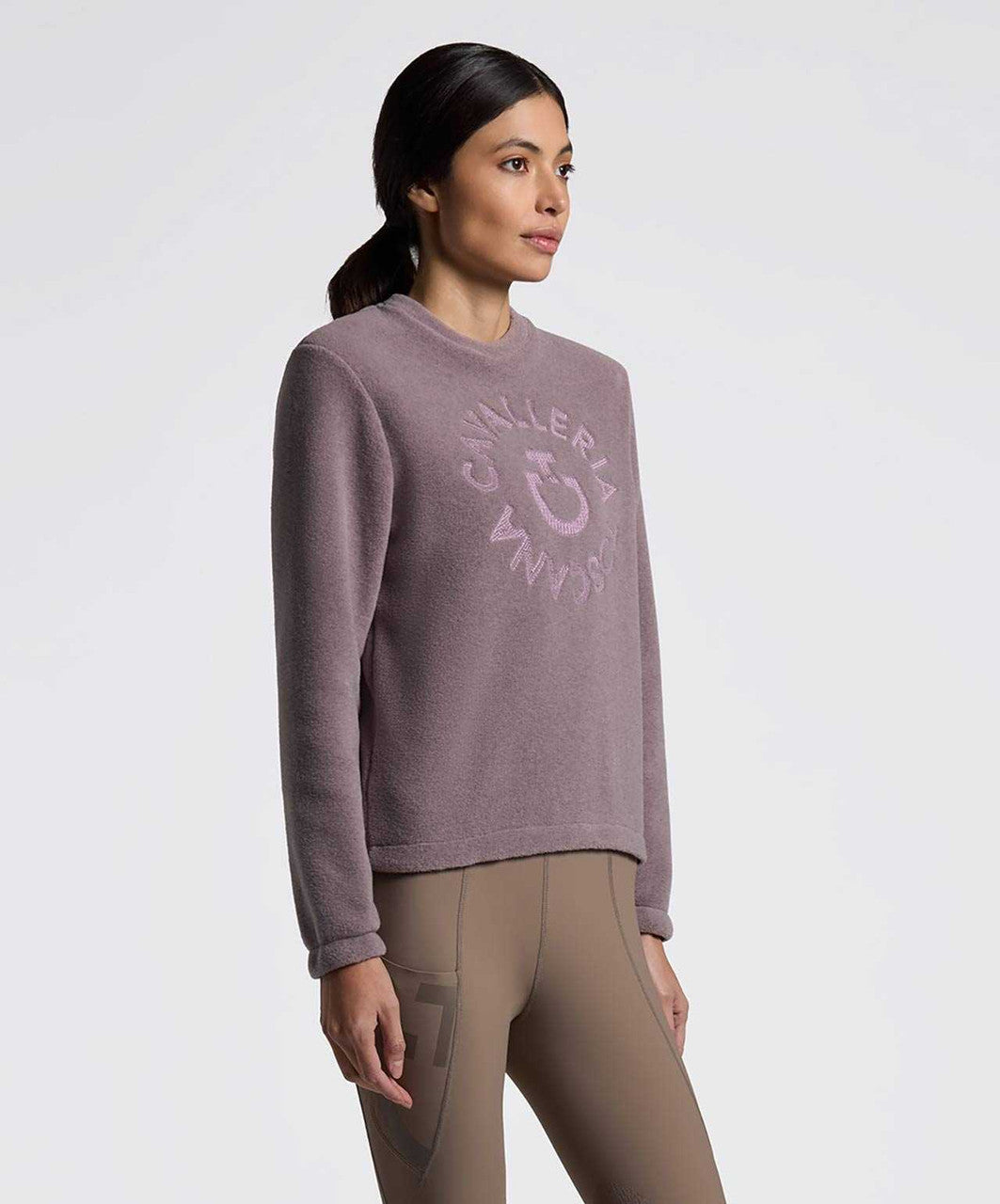 Cavalleria Toscana Fleece Crew Neck Sweatshirt.