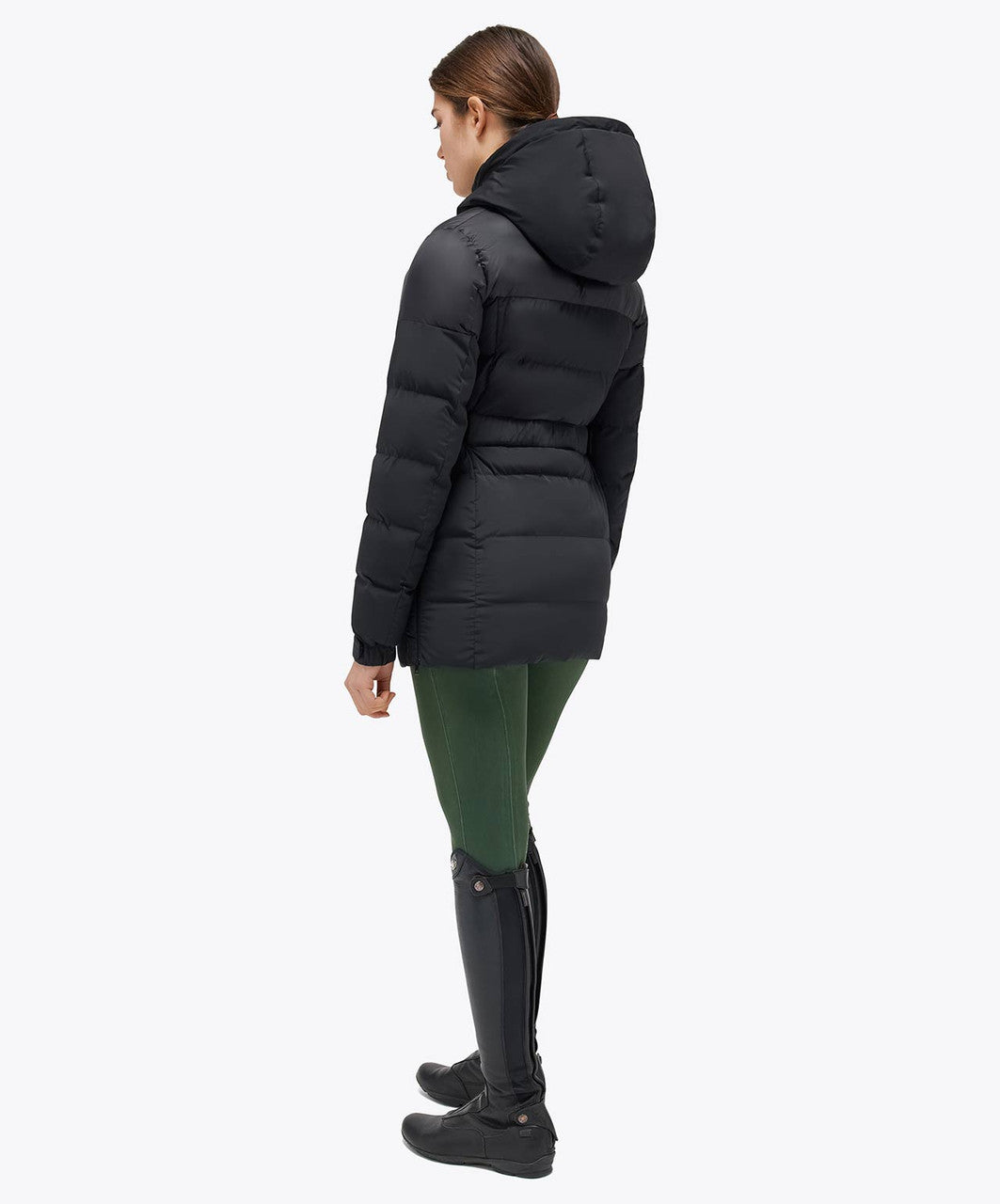 Cavalleria Toscana GID288 Nylon Puffer, back.