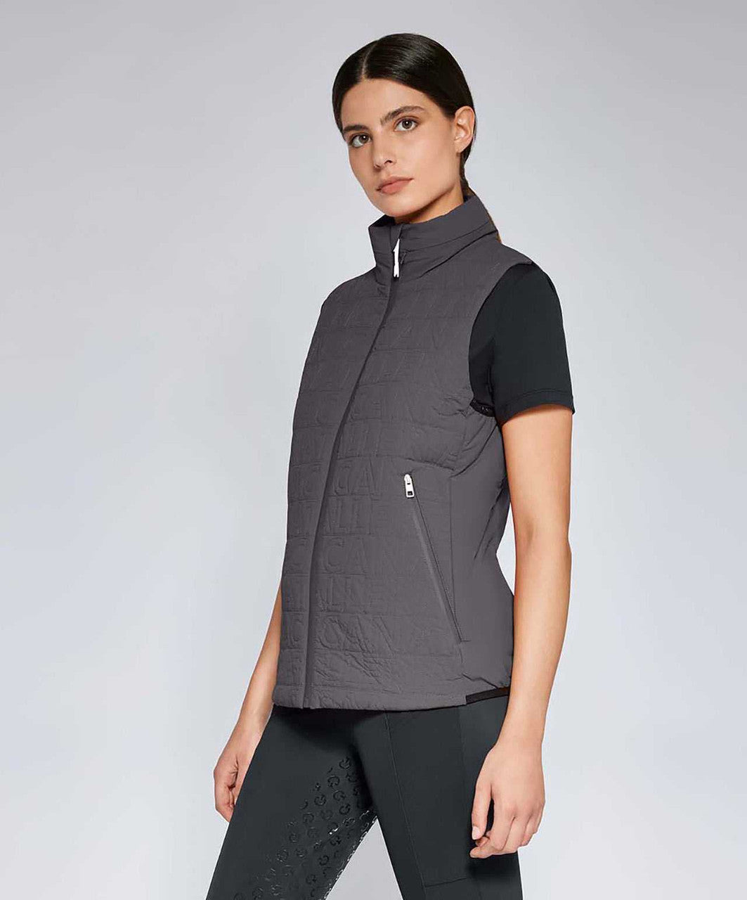 CT GLD296 Puffer Vest with Hidden Hood.