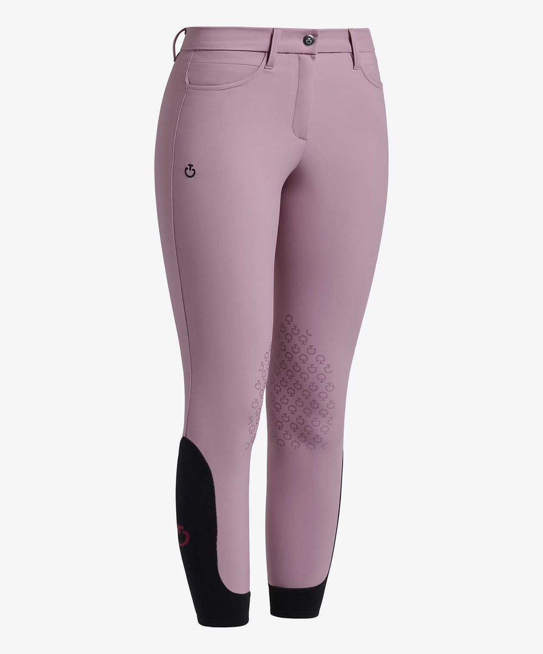 Cavalleria Toscana Girl's Colour Grip Breeches FW25, Grape Shake.