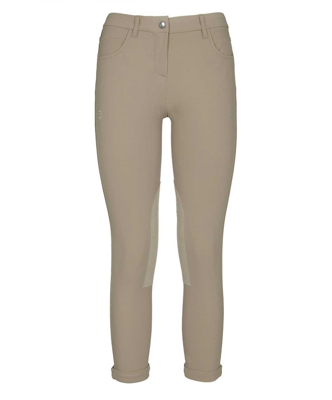 Cavalleria Toscana PJOA01 Girls Jodhpurs in Beige.