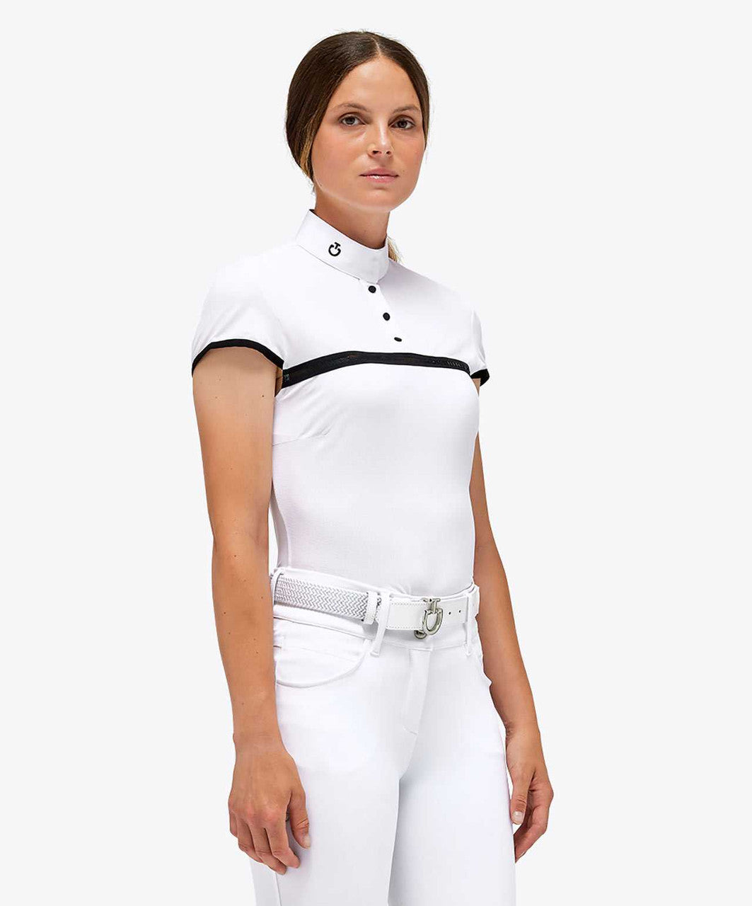 Cavalleria Toscana POD347 Mesh Button Up Show Shirt.