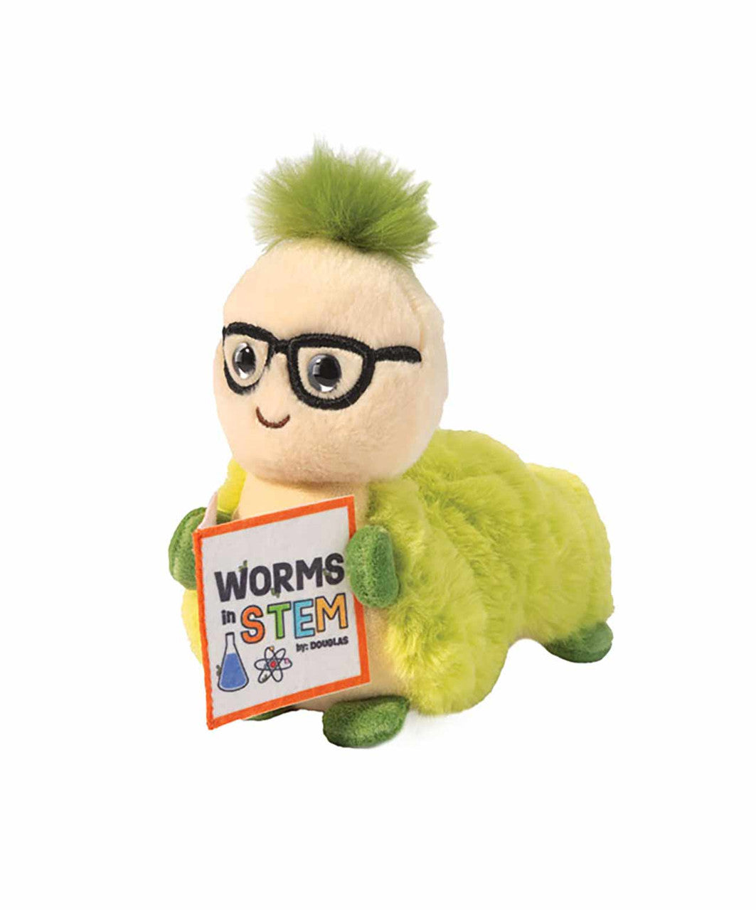 Douglas Cuddle Toy Atom Bookworm.
