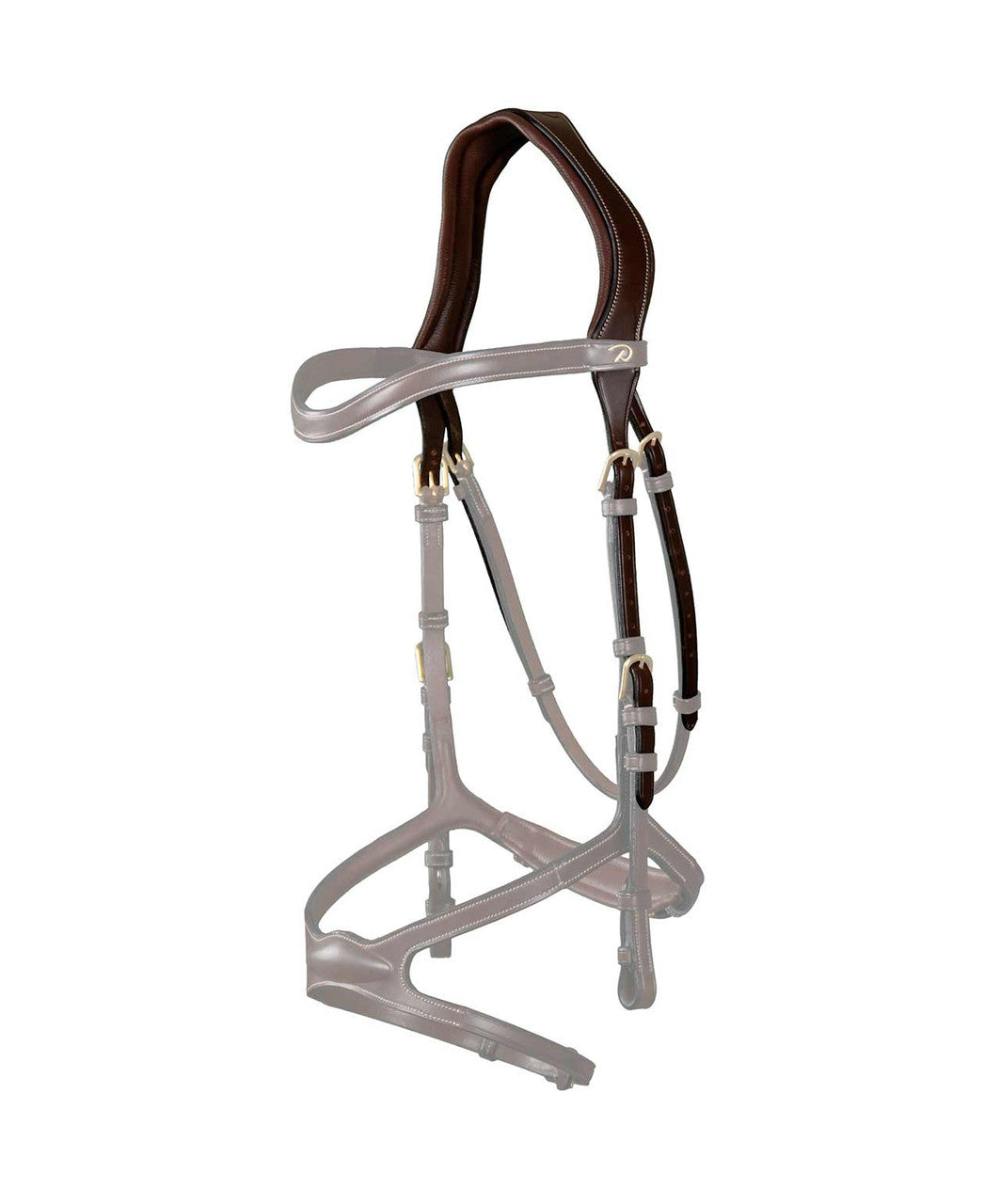 Dy'on D Collection 1 Strap Crown, Brown.