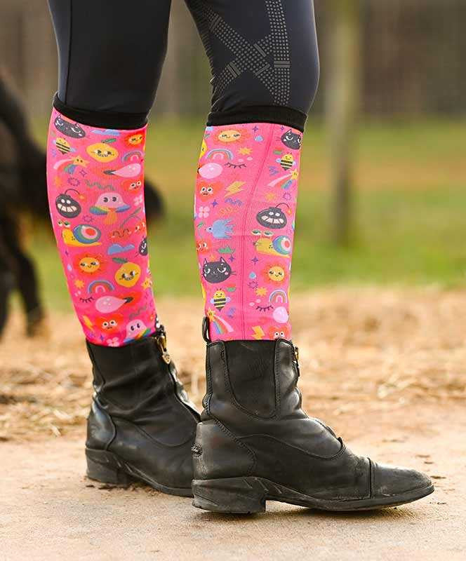 Dreams and Schemers Kid's Boot Socks 25.