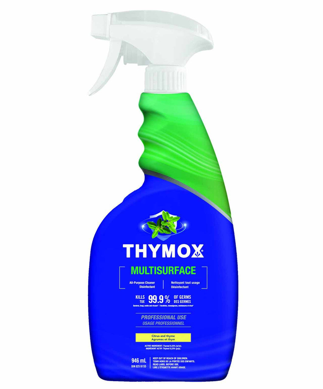 Thymox Barn Disinfectant with Spray Bottle, 946 ml.