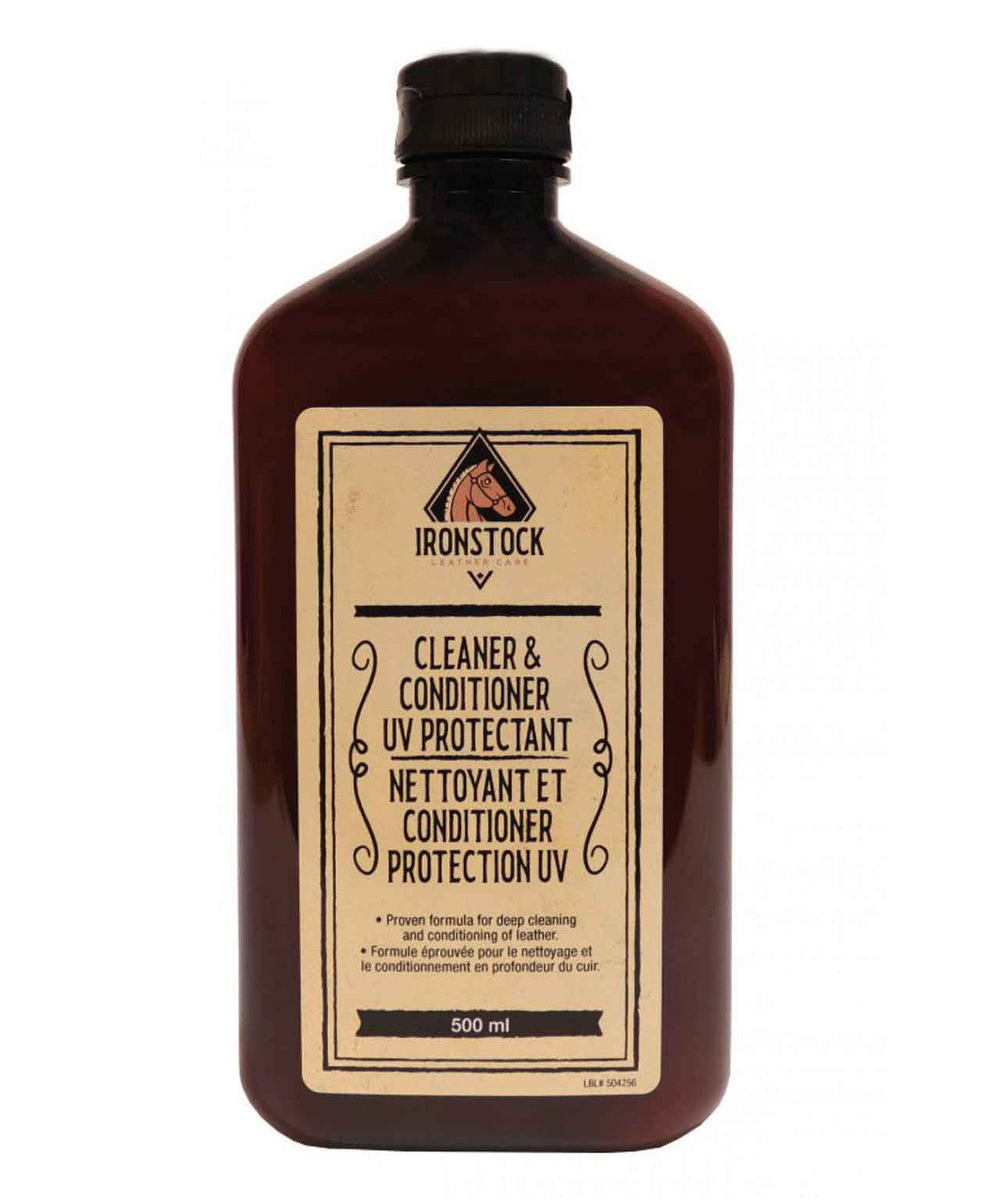 Ironstock Leather Cleaner & Conditioner with UV Protectant, 500ml.