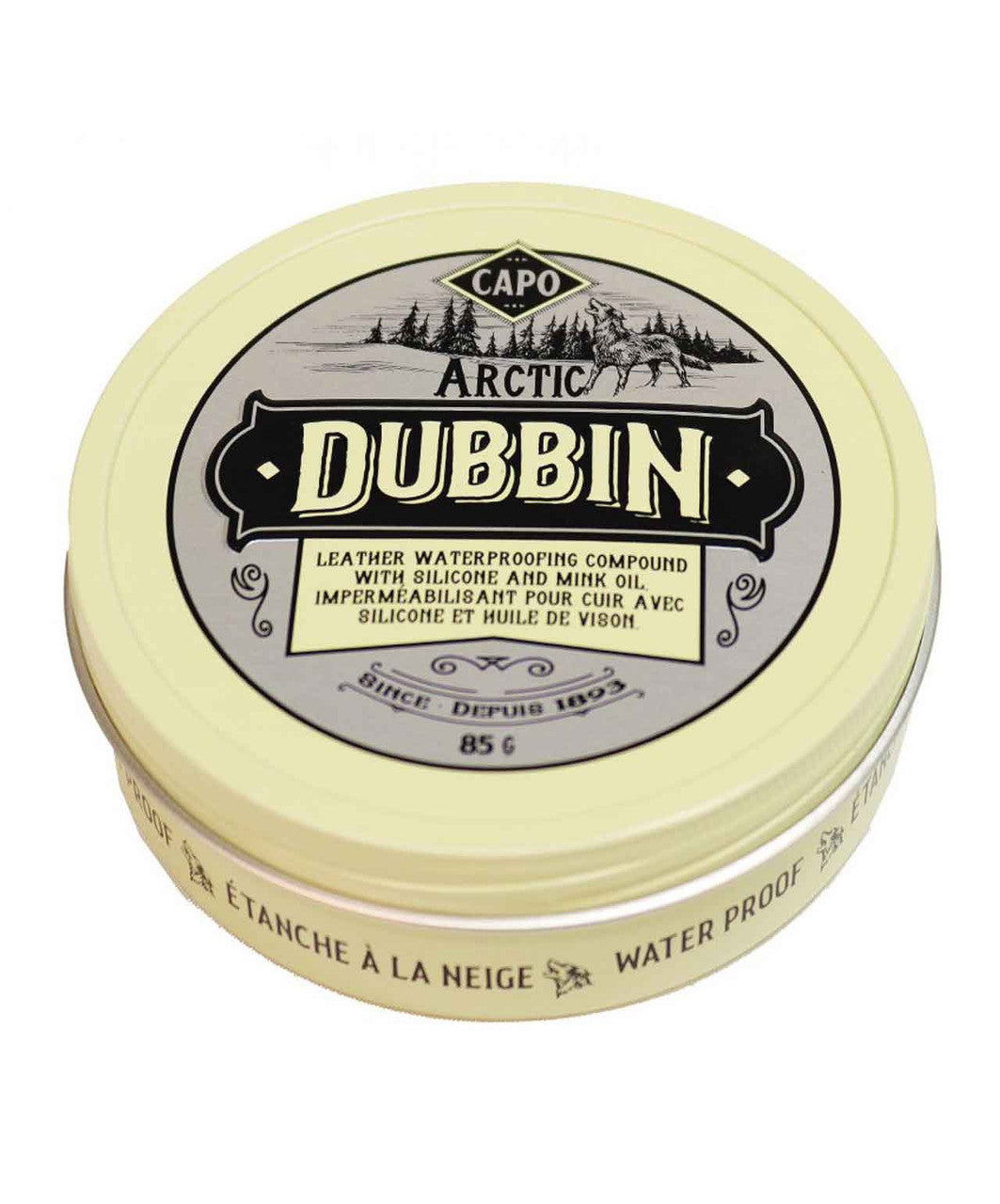 Dubbin Arctic Leather Waterproofing Compound, 85g.