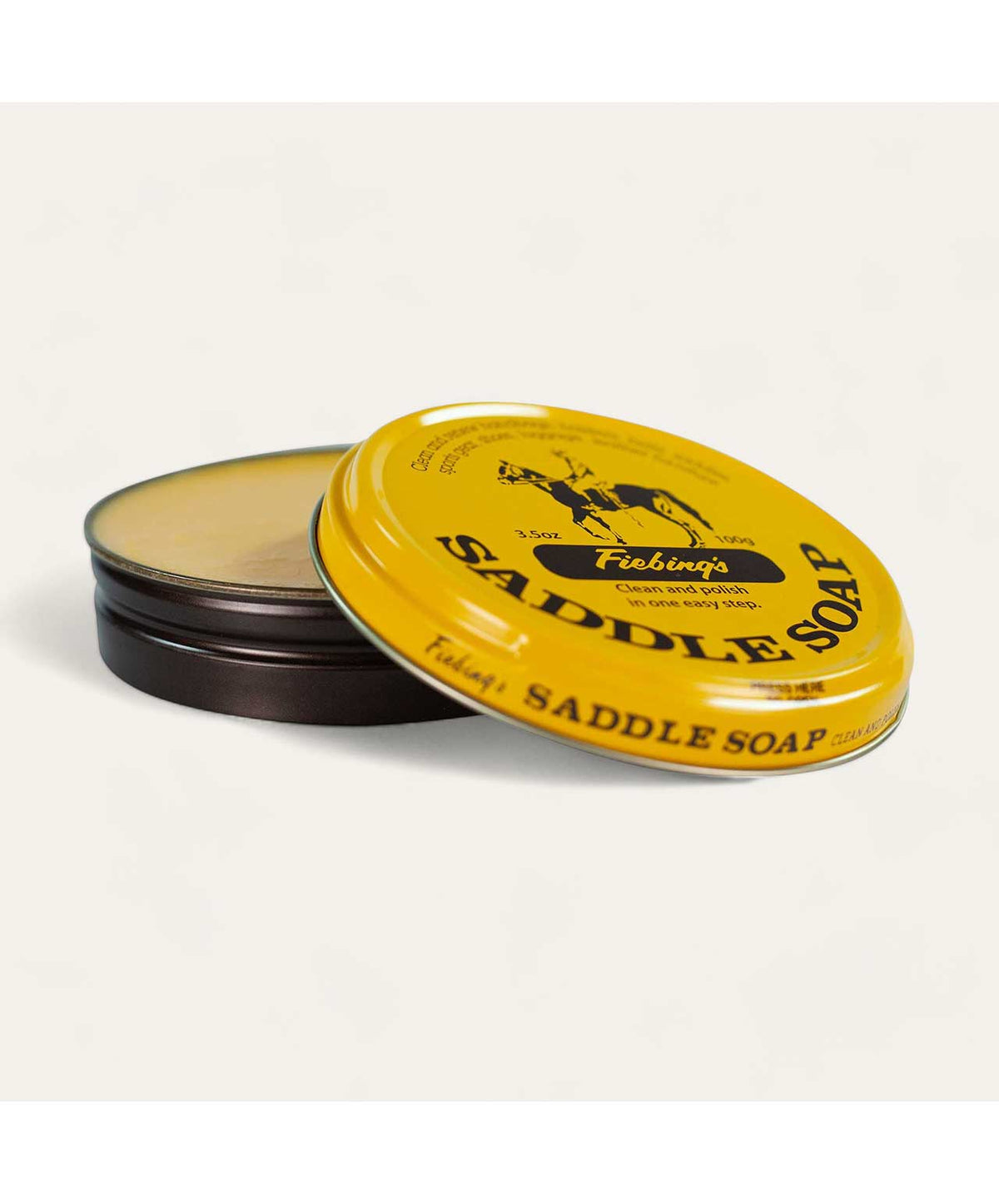 Fiebings Yllow Saddle Soap.