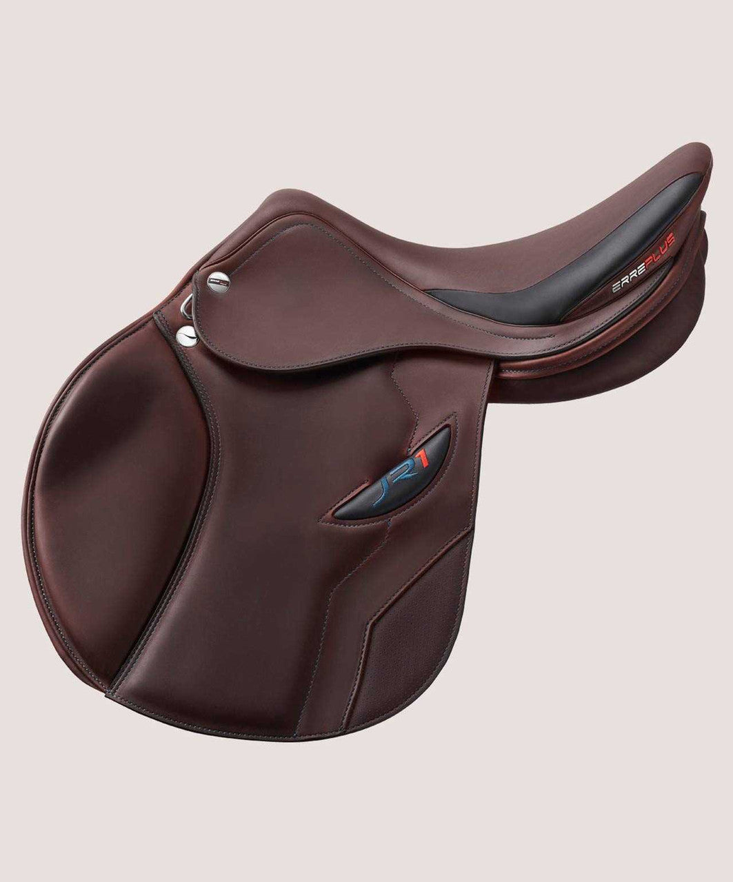 ERREPLUS JR1Jump Saddle in Dark Brown.