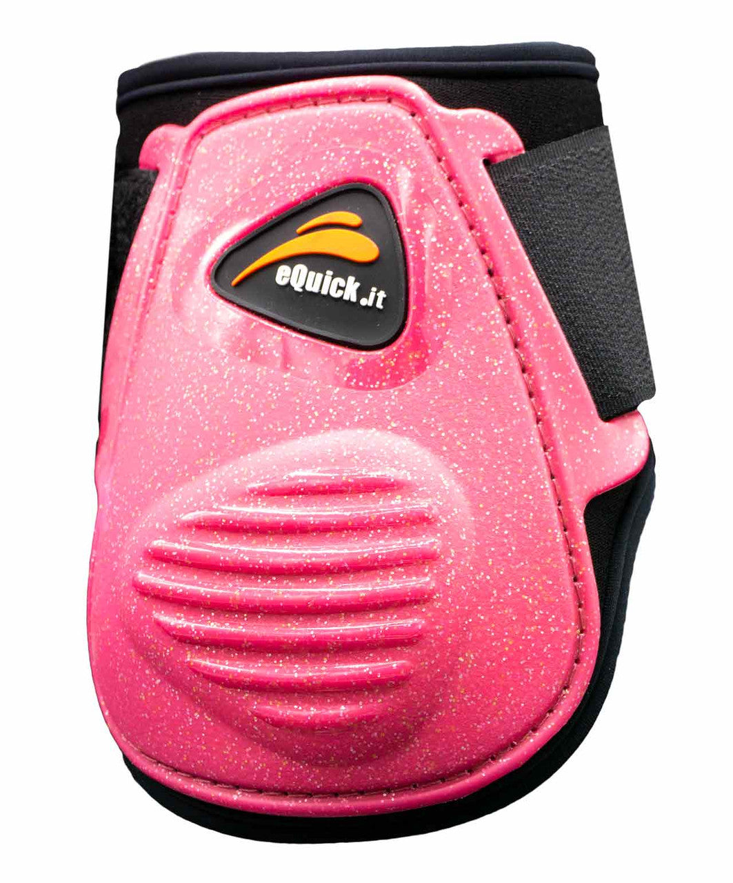 eQuick eLight Unicorn rear boots in Pink Glitter.