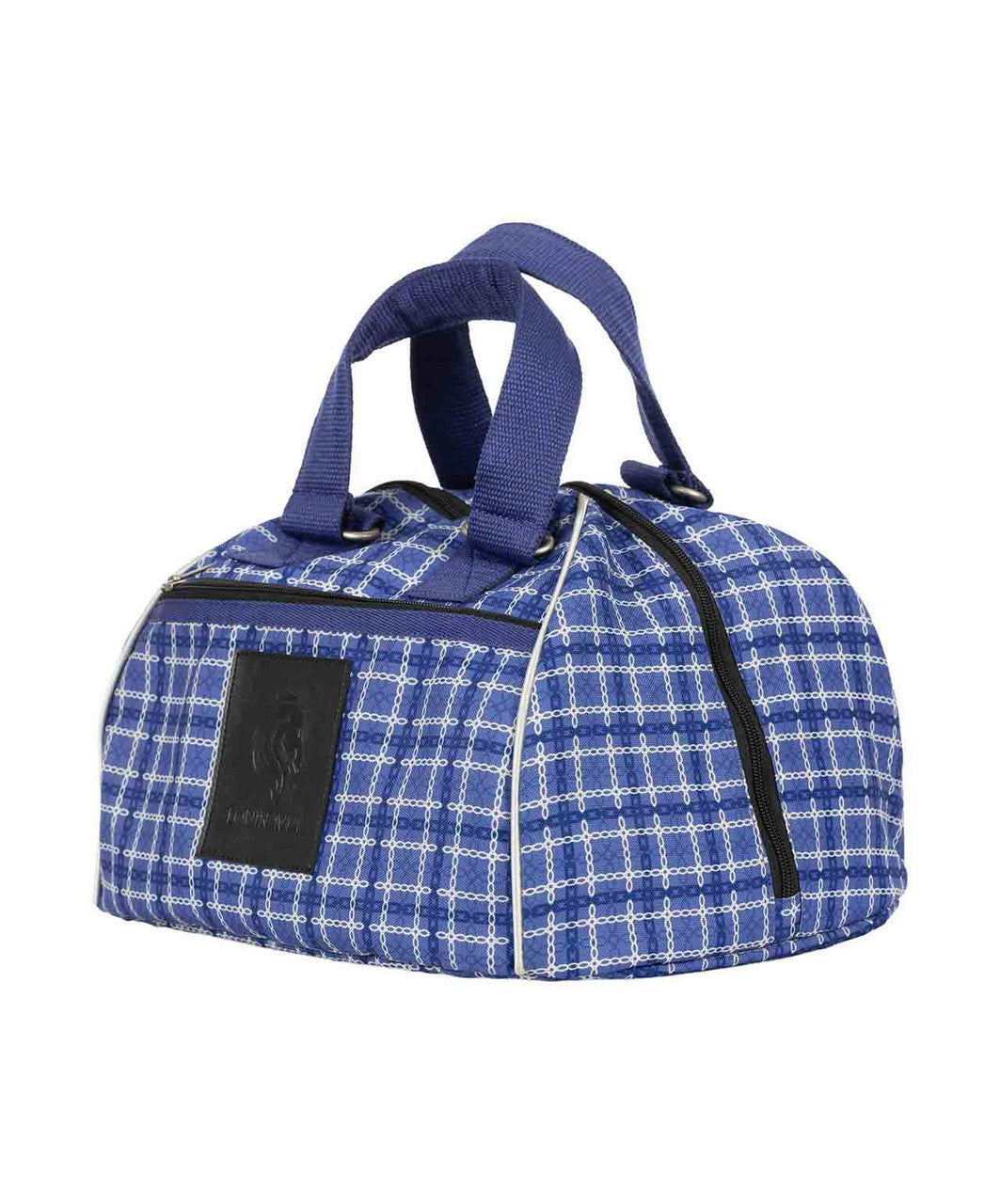 Equinavia Darby Helmet Bag, Navy/Skip Blue.