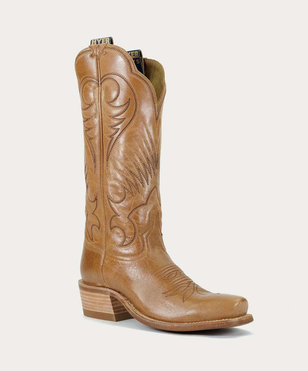 Hyer 13" Leawood Tan Ladies Western Boot.
