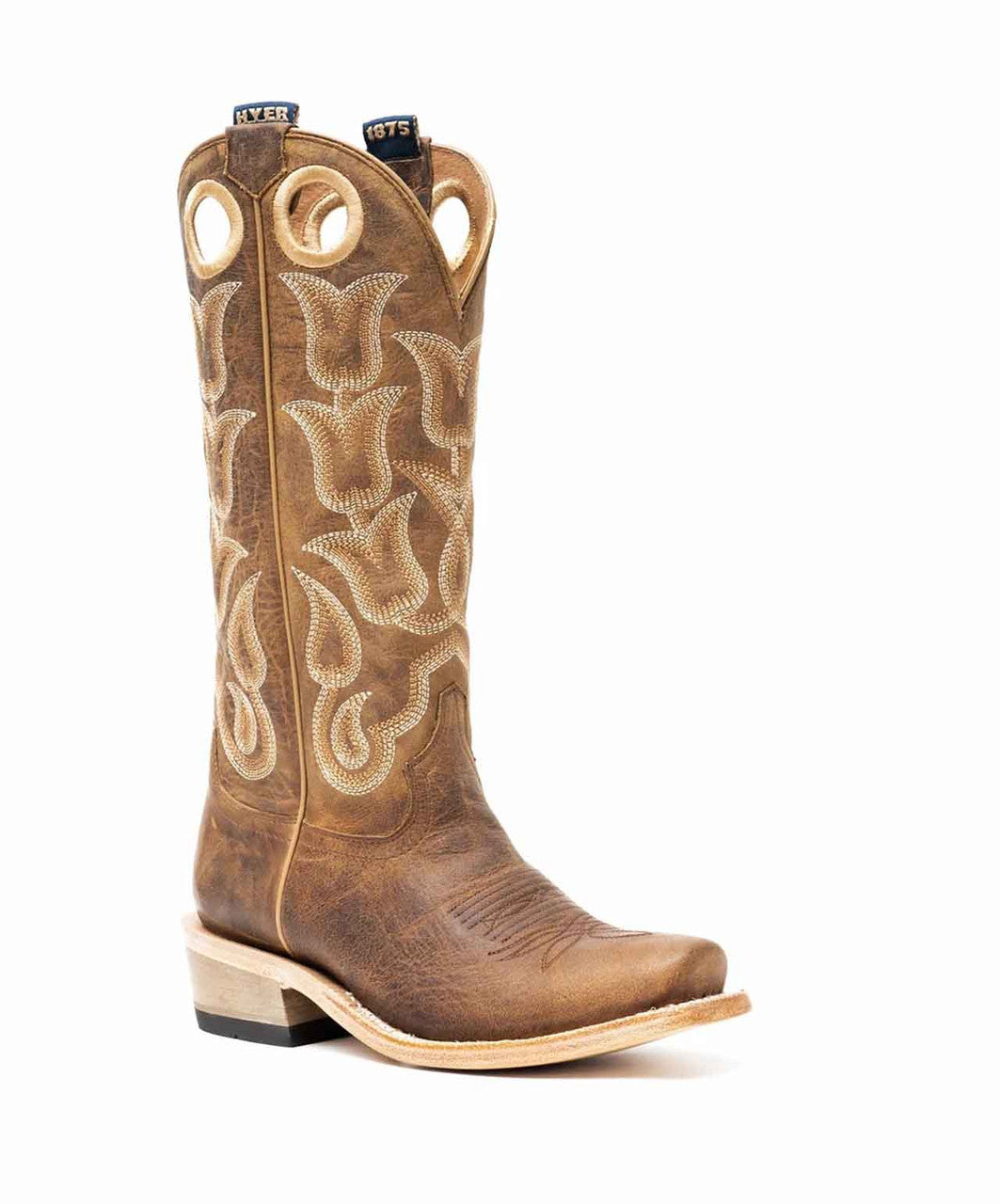 Hyer 13" Tipton Ladies Western Boot, Tan.