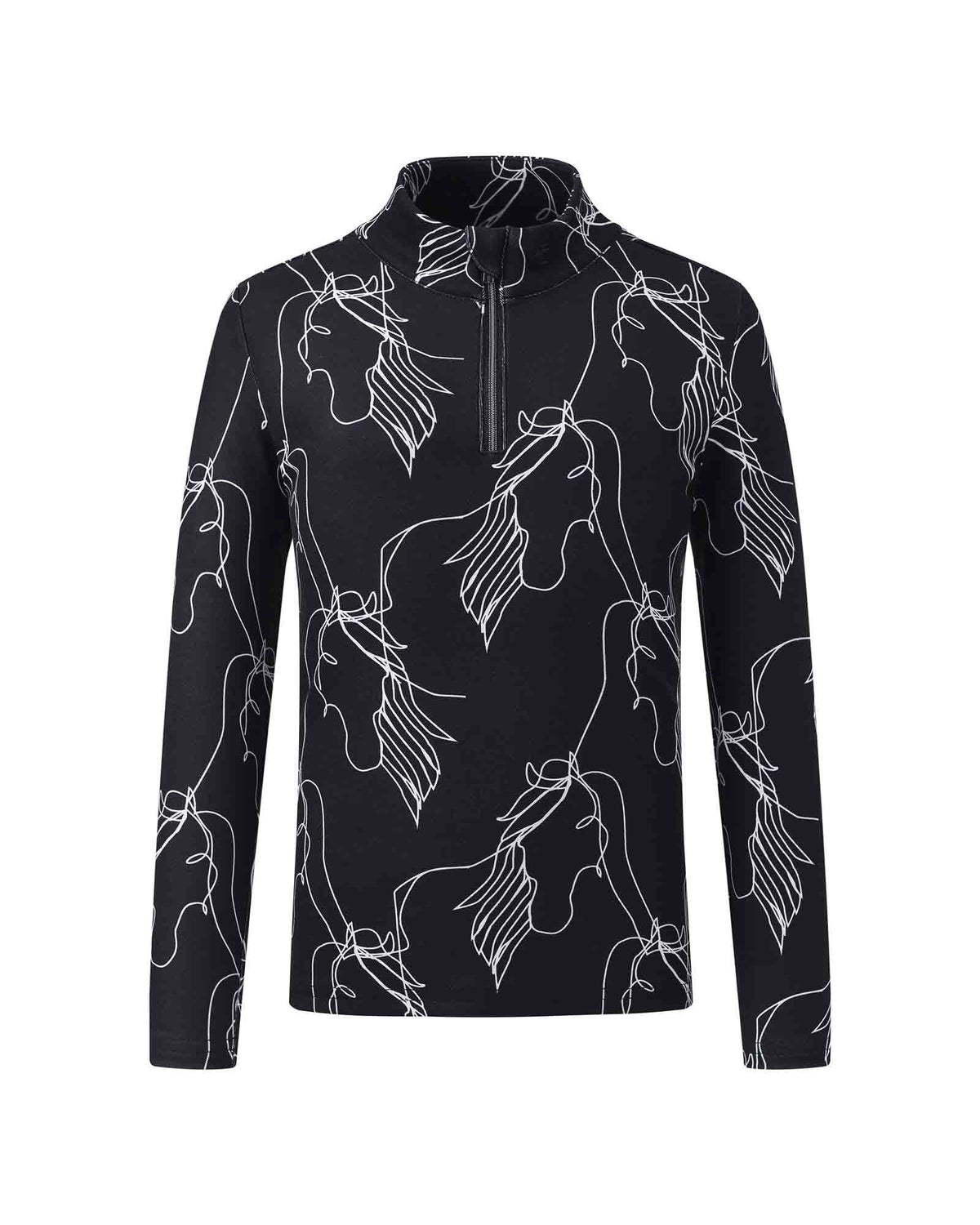 Imperial Riding Lana Kids Long Sleeve Top, product, front. 