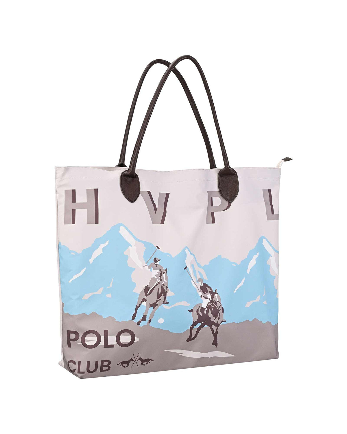 HV Polo Harper Shopper Tote, Natural. 