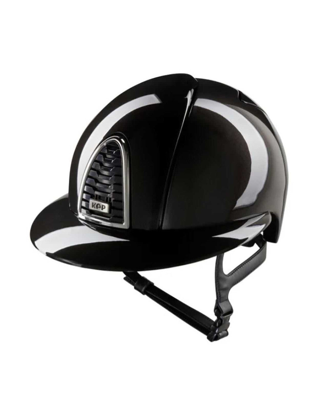 KEP Cromo 2.0 Shiny Helmet - Wide Brim, Black.