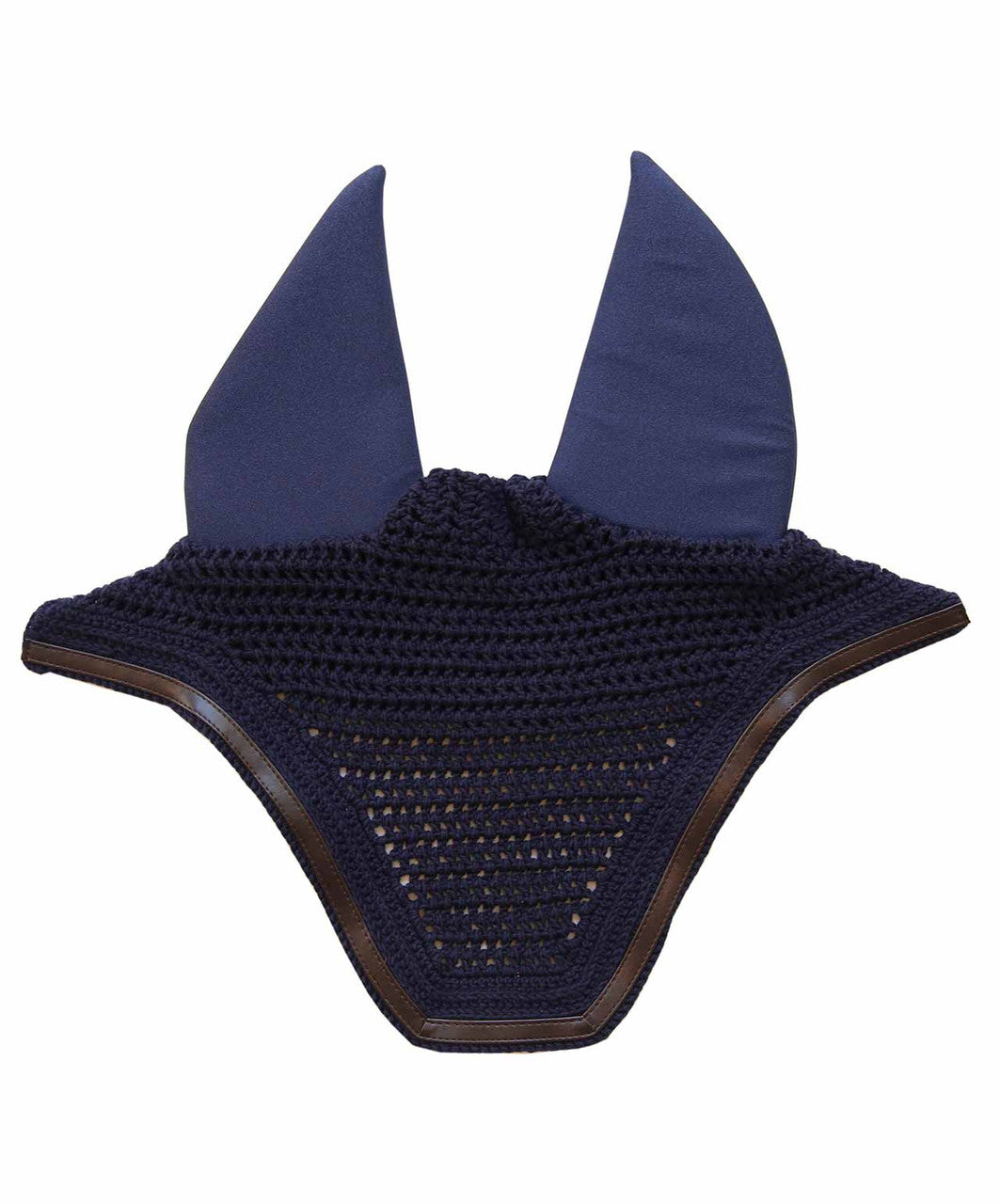 Kentucky Wellington Soundless Fly Veil with Leather, Dark Navy.