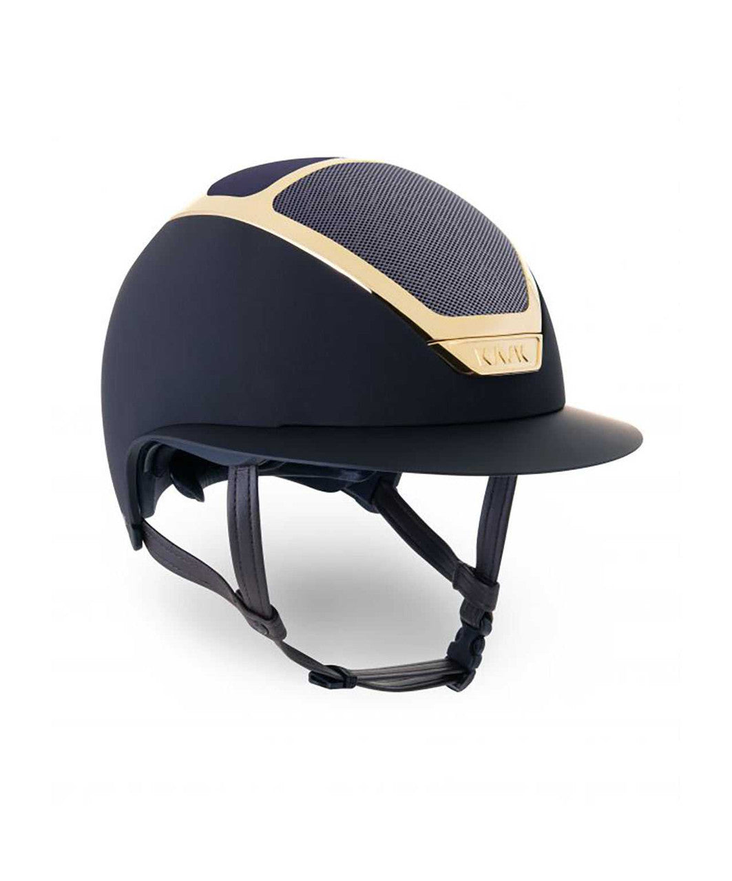 Kask Star Lady Navy with Gold Frame Helmet.
