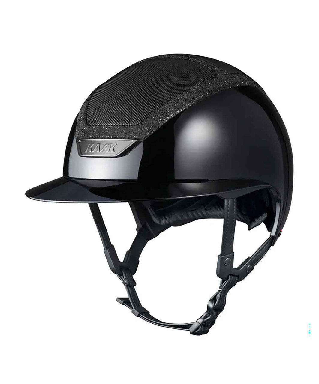 Kask Star Lady Pure Shine II Helmet - Swarovski Frame, Black.