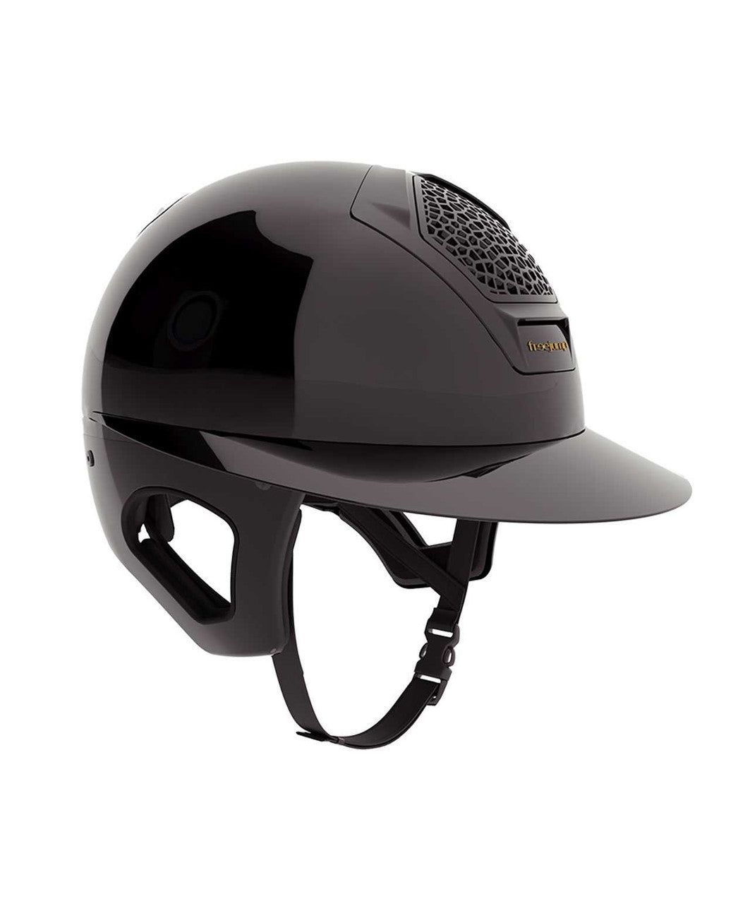 Free Jump Voronoi Full Protection Helmet, Black Gloss.