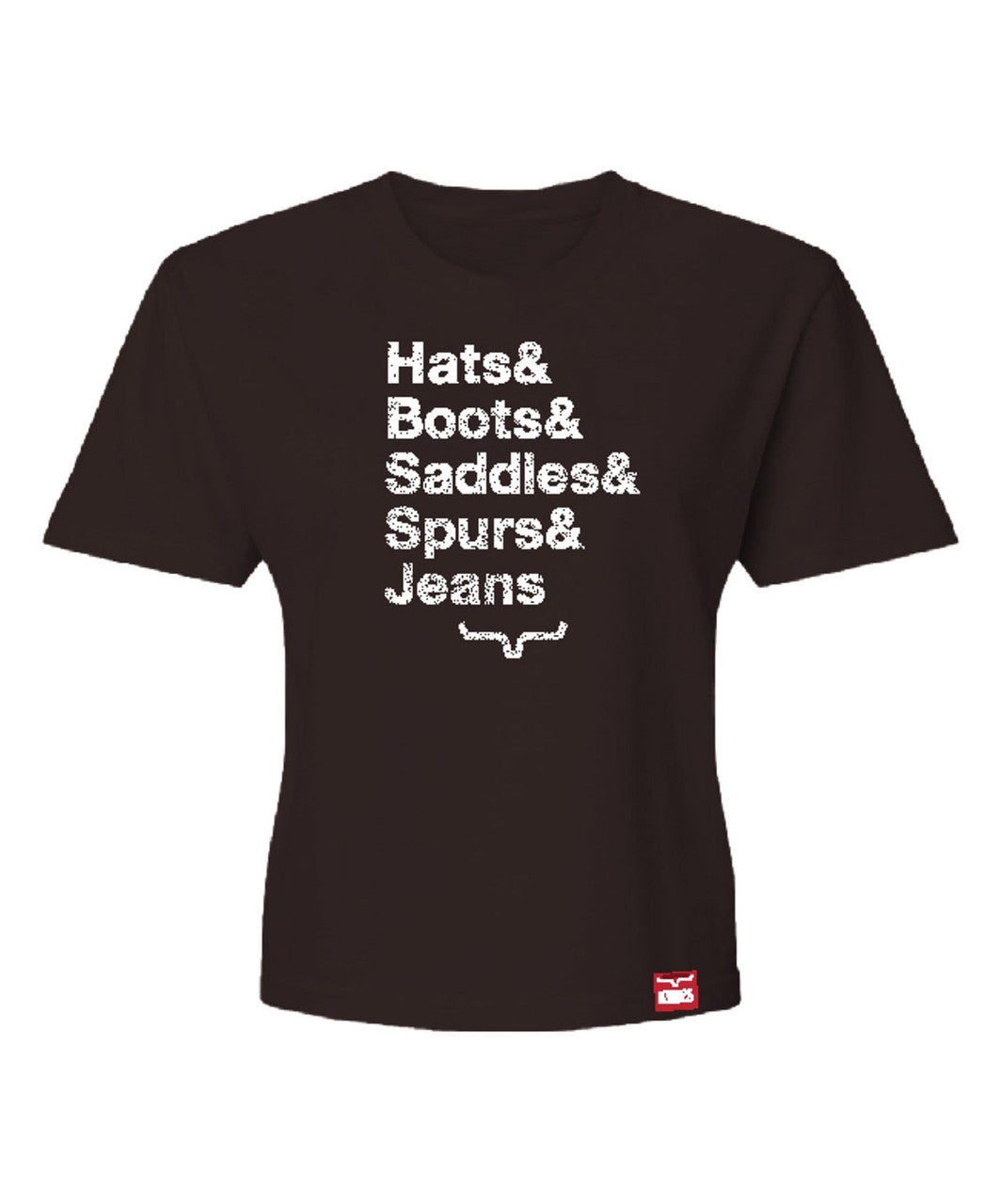 Kimes Ranch ladies Hats & Boots T-Shirt.