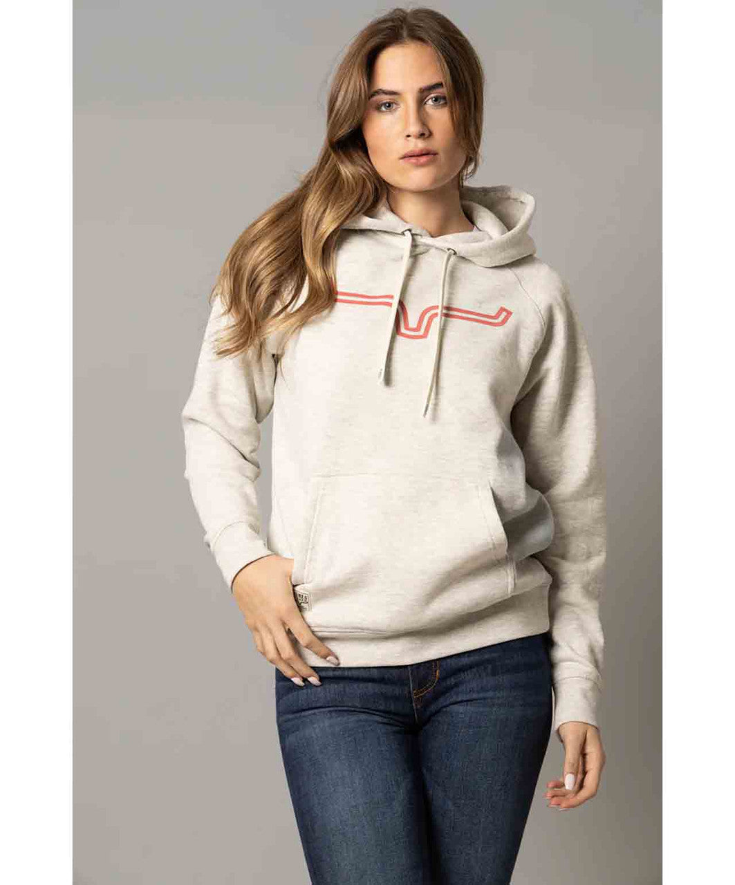 Kimes Ranch Ladies Outlier Hoodie.